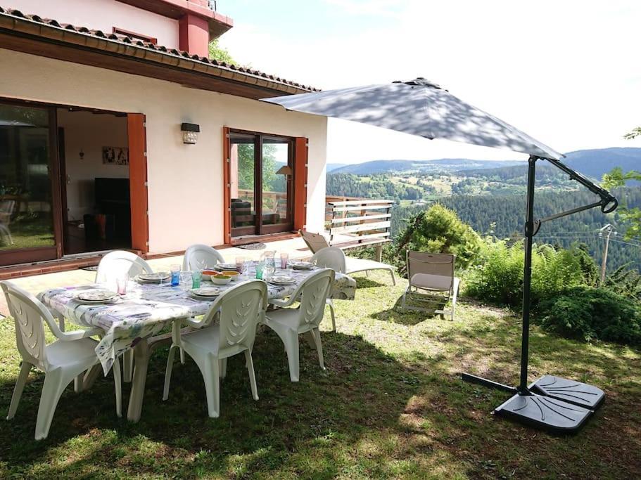 Maison D'Altitude Avec Vue Panoramique A Gérardmer Dış mekan fotoğraf