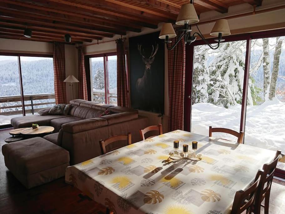 Maison D'Altitude Avec Vue Panoramique A Gérardmer Dış mekan fotoğraf
