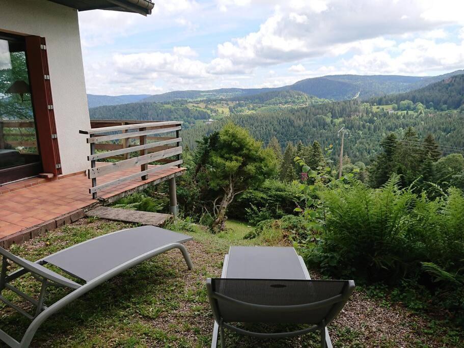 Maison D'Altitude Avec Vue Panoramique A Gérardmer Dış mekan fotoğraf