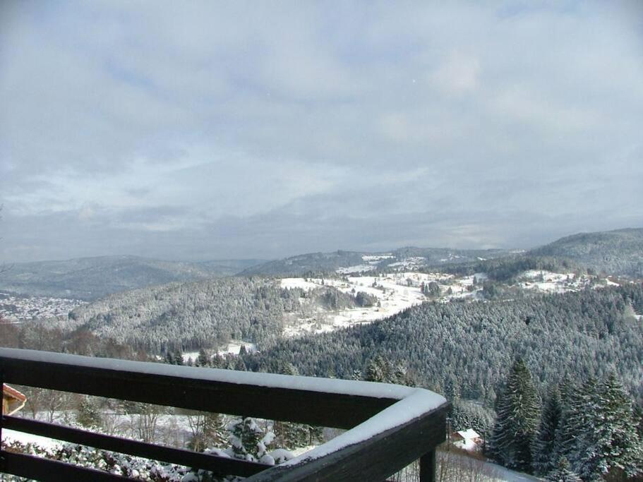 Maison D'Altitude Avec Vue Panoramique A Gérardmer Dış mekan fotoğraf