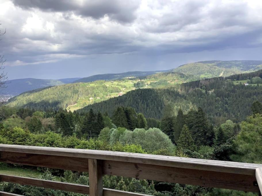 Maison D'Altitude Avec Vue Panoramique A Gérardmer Dış mekan fotoğraf