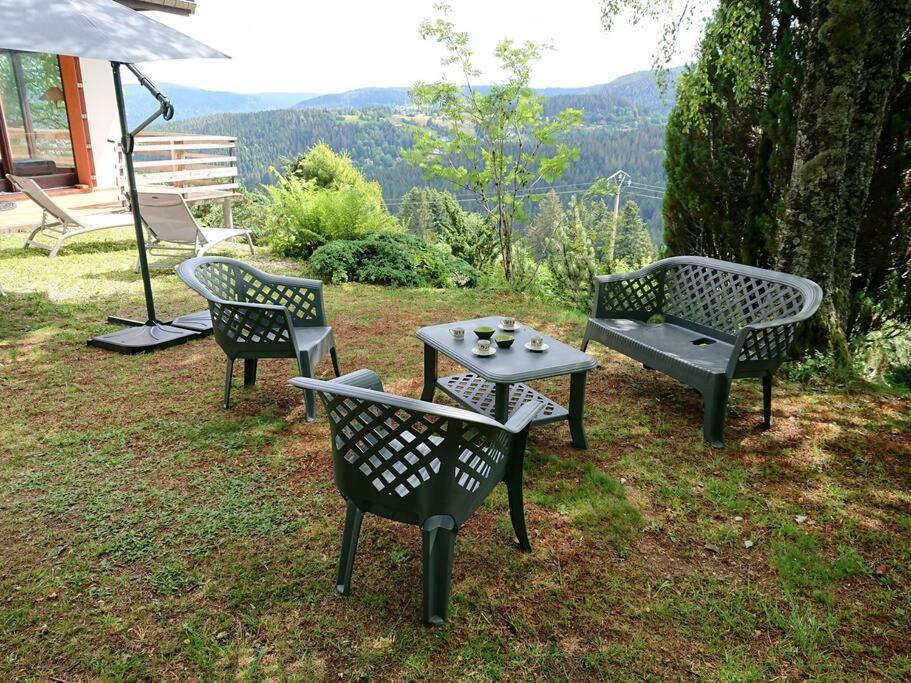 Maison D'Altitude Avec Vue Panoramique A Gérardmer Dış mekan fotoğraf